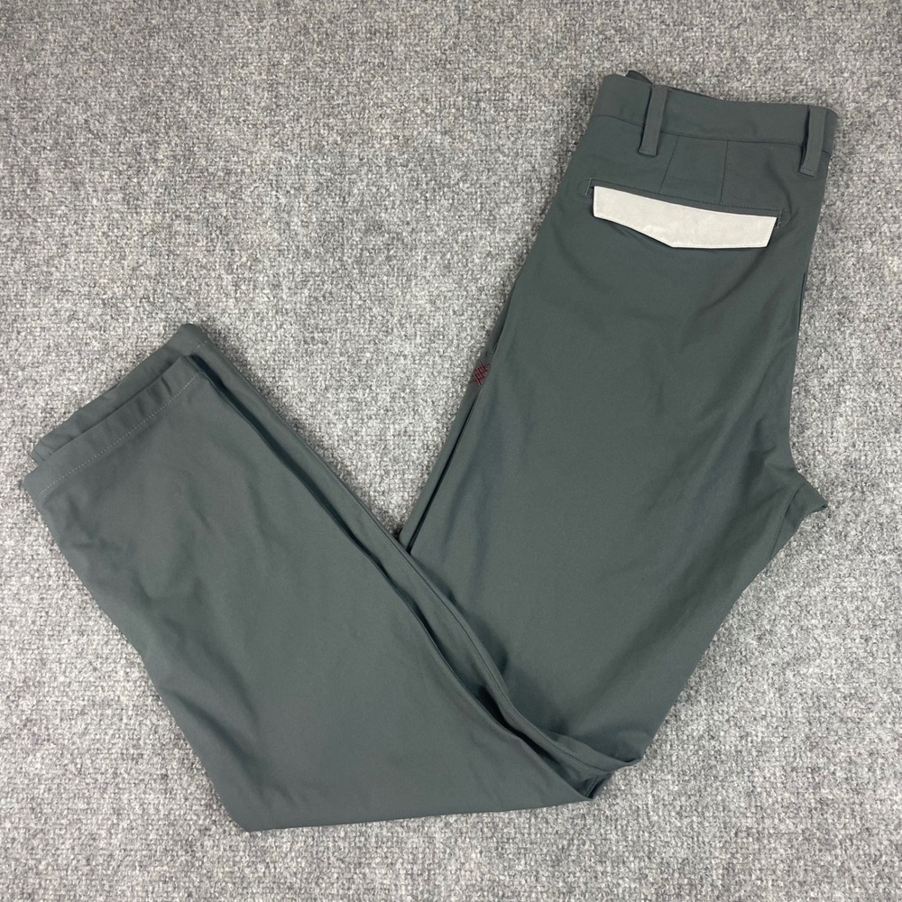 Rhone Gray Commuter‎ Pants 28T Gray Classic Lightweight Travel Trousers Men's
